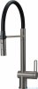 Deante MAGNETIC Bateria kuchenna z elastyczną wylewką 2 rodzaje strumienia titanium BRM_D72M